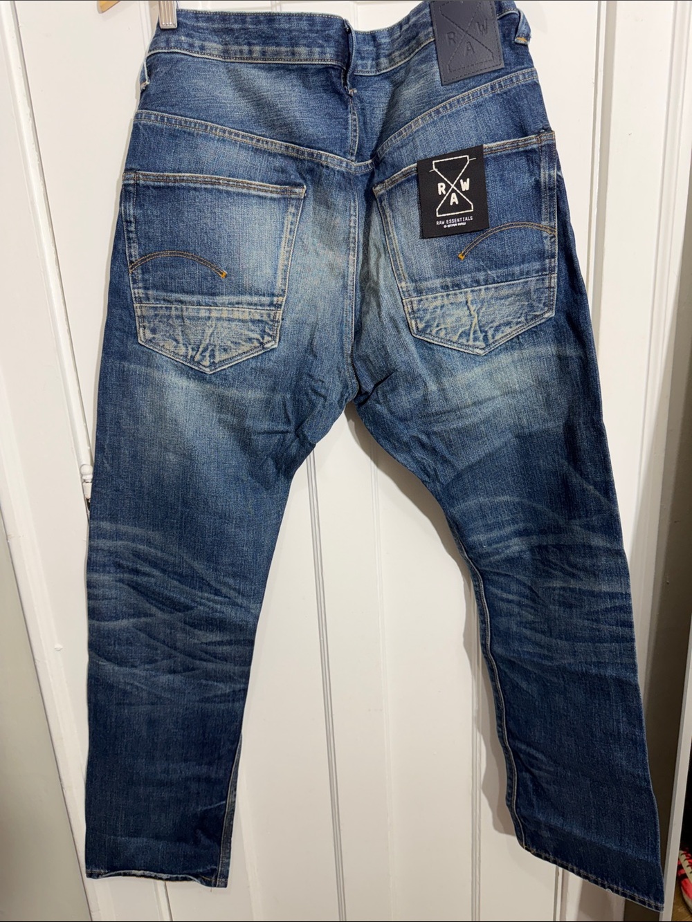 G-Star RAW US First Straight Leg labeled size 31x32, measure size 32x30